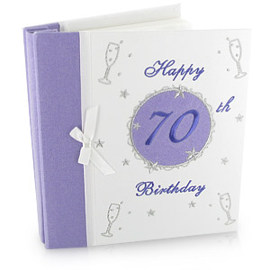 Unbranded Decorative 70th Birthday Photo Album