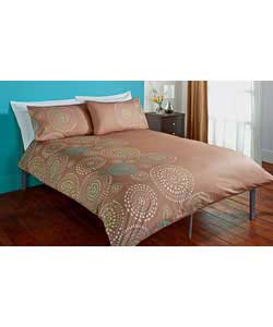 Delano King Size Duvet Cover Set - Natural