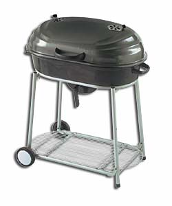 Deluxe Oval Shape Trolley BBQ.