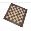 This chess board is veneered with an deluxe wengue and maple finish. It is an ideal chess board to c