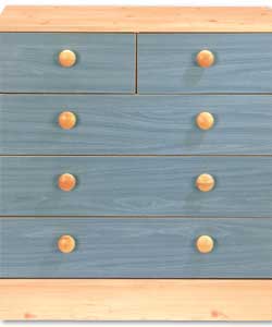 Denim 3 plus 2 Drawer Chest