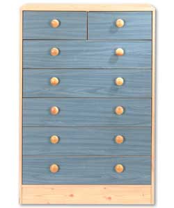 Denim 5 plus 2 Drawer Chest