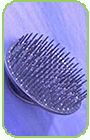 Shampoo and scalp massage brush.  Massage and stim