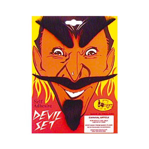 Unbranded Devil Beard, tache and eyebrows