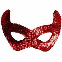 Unbranded DEVIL SEQUIN MASK