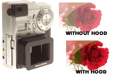 Digital LCD Screen Shade - Model 40 / DSS2 - With Glass Magnifying Lens