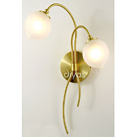 Unbranded DIIL20240 - Satin Brass Wall Light