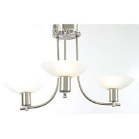 Unbranded DIIL20571 - 3 Light Satin Nickel Ceiling Light