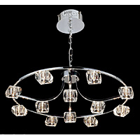 Unbranded DIIL50358 4 - Polished Chrome Hanging Light