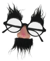 Unbranded Disguise Glasses - Black