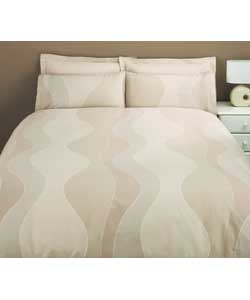 Diva Double Duvet Cover Set - Natural