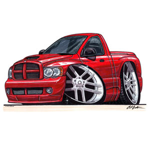 Dodge Ram - Red T-shirt