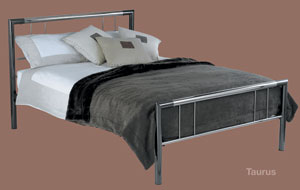 Dorlux- Taurus- 5FT Kingsize Metal Bedstead