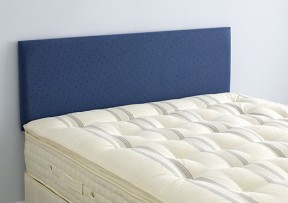 Unbranded Double Newark Headboard - Blue - Blue Z Fabric