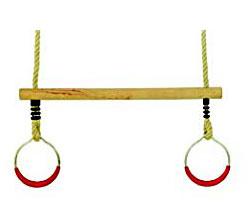 Dunster House Metal Ring Trapeze