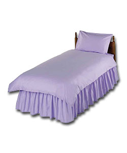 Dyed King Size Duvet Set - Lilac