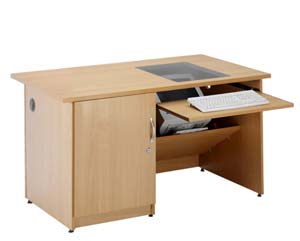 Easy vision desk single