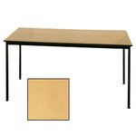 Economy Rectangular Table-Beech