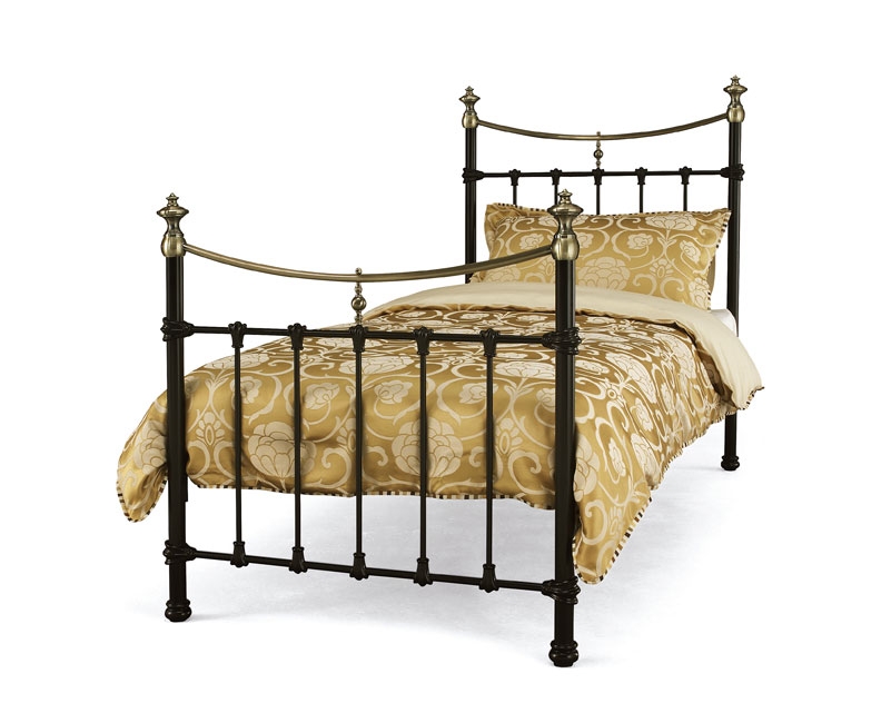 Unbranded Edwardian Black Single Bedstead