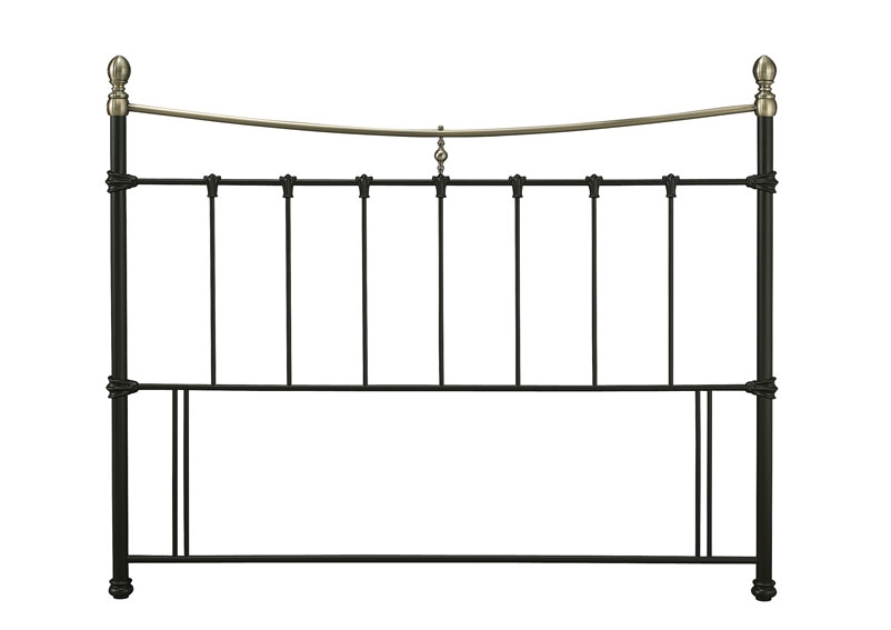 Unbranded Edwardian II Black Double Headboard