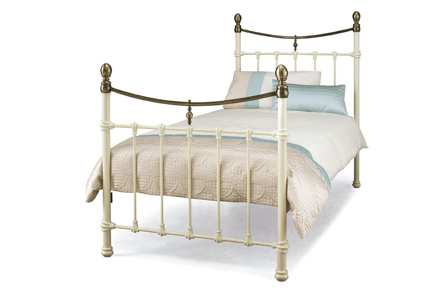 Unbranded Edwardian II Ivory Single Bedstead