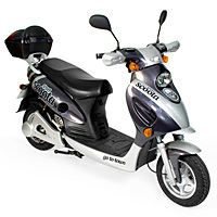 Unbranded Ego Electric Street Scoota (Blue   Registration)