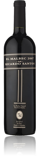 Unbranded El Malbec de Ricardo Santos 2008, La Madras