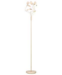 Unbranded Elana 3 Light Cream Floor Lamp