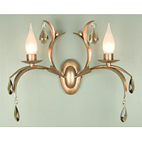 Unbranded ELBATH/LL2 - Bronze Bathroom Wall Light