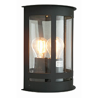 Unbranded ELBAVARIA-BL - Black Outdoor Wall Light