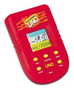 Electronic Hand Held Uno Game