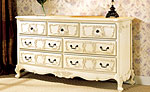 Unbranded Elegance Low 7 Drawer Chest