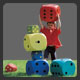 Elephant Skin Foam Dice