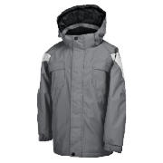 Unbranded Elevation Snow Grey Ski Jacket 5-6 years