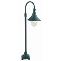 Unbranded ELFIR4 - Black Outdoor Post Light