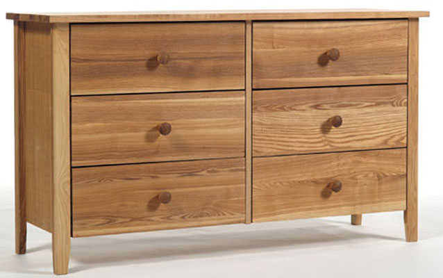 Unbranded ELM 3 OVER 3 DRAWER CHEST KENDAL