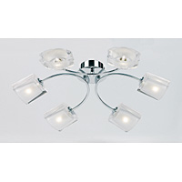 Unbranded EN91056 - Polished Chrome Ceiling Light