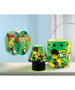 Set includes Kool-Lamp, pendant and waste bin.Kool-Lamp:Glow in the dark print.In line switch.EST ap
