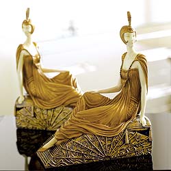 Erte Bookends