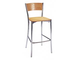 Unbranded Espresso caf?/bistro high stool