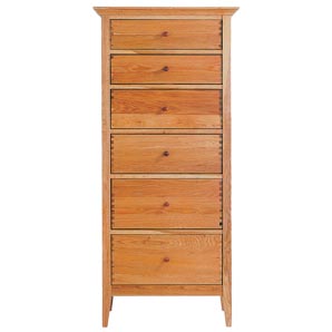 Esprit Six Drawer Narrow Chest