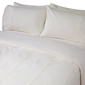 Estelle Single Duvet Cover- Oyster