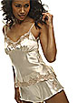 Pure silk with sophisticated contrast lace trim you can choose between a classic chemise or a