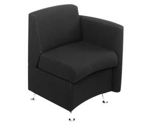 Executive modular seating right arm