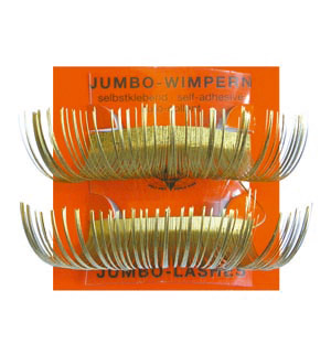Unbranded Eyelashes, large gold