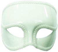 Unbranded Eyemask: Gents White on Headband