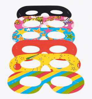 Eyemask packs, carnival assortment bag 36