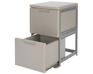 Unbranded Ezi clix 2drw filing cabinet