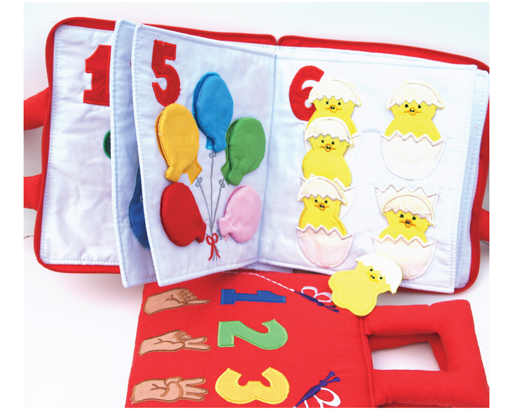 Unbranded Fabric Learning Book