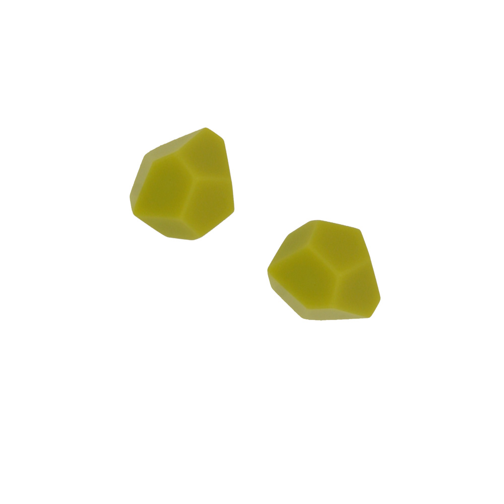 Unbranded Facet Stud - Lime